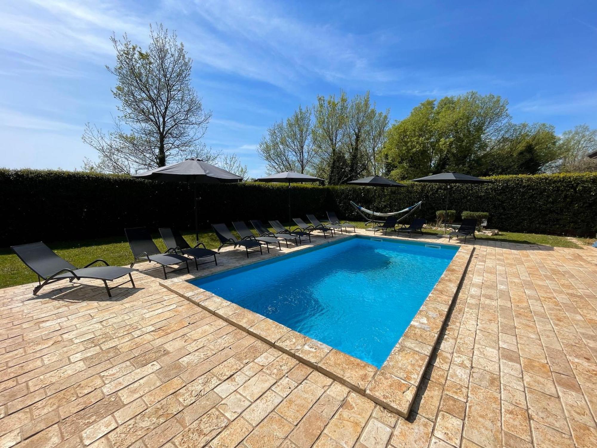 Villa Antonci-18, Pool, 3 Houses, Jacuzzi, Private Territory Antonci  ภายนอก รูปภาพ